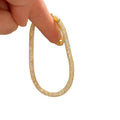 Geometric Round Mesh Zircon Copper Plastic Bangle For Women European Light Luxury Style view 5