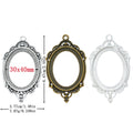 30x40mm Zinc Alloy Oval Bezel Charm Pendant No.861187 for DIY Necklace Bracelet Jewelry Making view 1