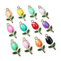 21x10mm Gold Zinc Alloy Charm Pendant for DIY Necklace Bracelet Jewelry Making view 5