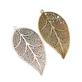 57x31mm Alloy Tree Leaf Pendant For DIY Necklace Bracelet Keychain Jewelry Charm Accessory view 5