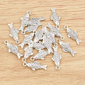 20x8mm Alloy X Small Fish Pendant Charm For DIY Handmade Necklace Bracelet Accessories 1.2g view 3