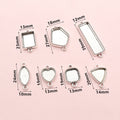 Gold Zinc Alloy Charm Pendant No.337322 for DIY Necklace Bracelet Jewelry Making view 2