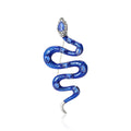 Alloy Enamel Snake Pattern Brooch Pin For Shirt And Suit Decor view 1