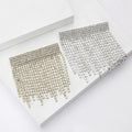 Alloy Rhinestone Chain Tassel Brooch Pin For Women Apparel view 3