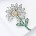 Alloy Daisy Bouquet Brooch Pin For Fashion Clothing Decoration view 4