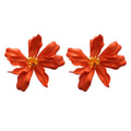 Oversized Acrylic Flower Stud Earrings With Silver Needle Pins Vacation Style Light Luxury Jewelry view 5