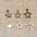 Alloy Small Star Pendant Charm For DIY Jewelry Making Necklace Bracelet Accessory Findings view 4