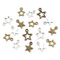 Alloy Small Star Pendant Charm For DIY Jewelry Making Necklace Bracelet Accessory Findings view 3