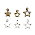Alloy Small Star Pendant Charm For DIY Jewelry Making Necklace Bracelet Accessory Findings view 2