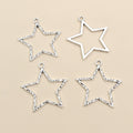 Alloy Star And Moon Pendant Charms For DIY Jewelry Necklace Bracelet Accessories view 4