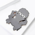 Creative Acrylic Grandma Brooch Pin For Women Suits And Cardigans view 4