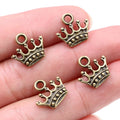 13x14mm 1g Alloy Crown Pendant Charms For DIY Handmade Necklace Bracelet Accessories view 4