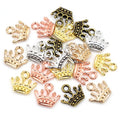13x14mm 1g Alloy Crown Pendant Charms For DIY Handmade Necklace Bracelet Accessories view 2