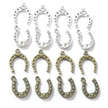 Alloy Lucky Horseshoe Pendant 16x13mm For DIY Jewelry Necklace Bracelet Making Supplies view 2