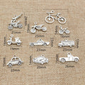 Alloy Motorcycle Car Truck Pendant Charms DIY Necklace Bracelet Jewelry Accessories view 2