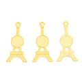 8.8mm Zinc Alloy Eiffel Tower Charm Pendant for DIY Necklace Bracelet Jewelry Making view 3