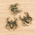 Alloy Spider Pendant Connector 35x32mm 5g DIY Jewelry Accessory For Necklace Bracelet view 3