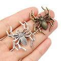 Alloy Spider Pendant Connector 35x32mm 5g DIY Jewelry Accessory For Necklace Bracelet view 5