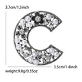 Hollow Alloy Pearl Flower Letter C Brooch For Fashion Accessories view 5