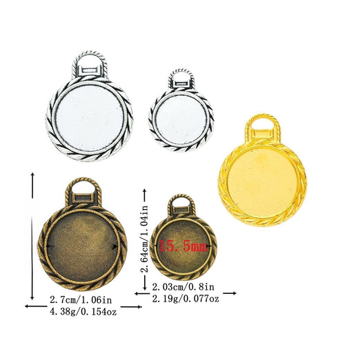 21mm Zinc Alloy Eiffel Tower Charm Pendant for DIY Necklace Bracelet Jewelry Making