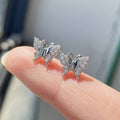 Direct Womens Butterfly Stud Earrings, Small Elegant Fashion Earrings For Cross Border Sale view 3