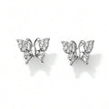 Direct Womens Butterfly Stud Earrings, Small Elegant Fashion Earrings For Cross Border Sale view 5