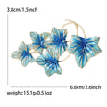 Alloy Grape Leaf Brooch Pin For Clothing And Gifts view 5