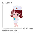 Alloy Enamel Nurse Brooch Pin For Medical Staff Apparel view 5