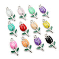 21x10mm Gold Zinc Alloy Charm Pendant No.054682 for DIY Necklace Bracelet Jewelry Making view 5