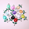 21x10mm Gold Zinc Alloy Charm Pendant No.054682 for DIY Necklace Bracelet Jewelry Making view 1