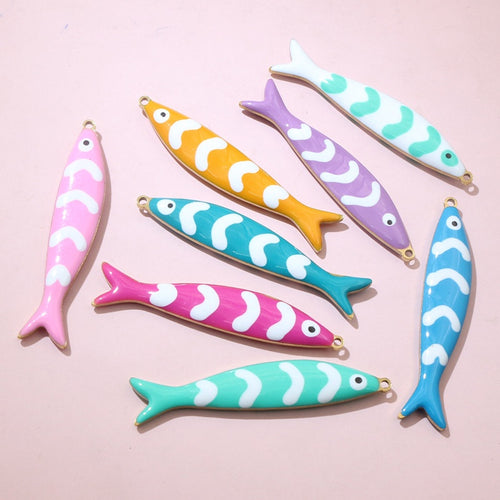 40x8mm 1.9g Gold Zinc Alloy Charm Pendant for DIY Necklace Bracelet Jewelry Making