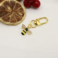 Metal Rhinestone Bee Keychain Bag Charm view 6