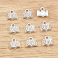 Alloy Book Bible Small Pendant Charm For DIY Jewelry Necklace Bracelet Accessories 12x11mm view 4