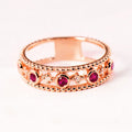 Bohemian Womens Ring, Elegant Eye Catching Statement Jewelry With Exotic Internet Fashion Style view 2