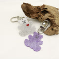 Acrylic Teddy Bear Keychain Bag Charm view 4