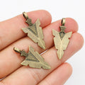 Alloy Dart Style Small Pendant Charm For DIY Jewelry Necklace Bracelet Accessories 28x15mm view 1