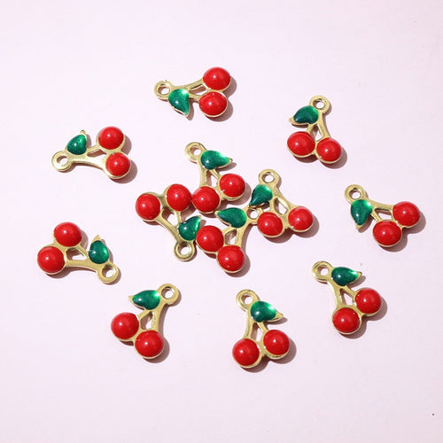 10x7mm Gold Zinc Alloy Charm Pendant for DIY Necklace Bracelet Jewelry Making