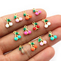 10x7mm Gold Zinc Alloy Charm Pendant for DIY Necklace Bracelet Jewelry Making view 4