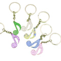 Acrylic Music Note Keychain For Backpack Bag Charm view 5