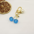 Metal 3D Cherry Fruit Keychain Cute Bag Charm Gift view 7