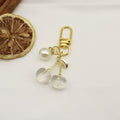 Metal 3D Cherry Fruit Keychain Cute Bag Charm Gift view 8