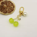 Metal 3D Cherry Fruit Keychain Cute Bag Charm Gift view 10