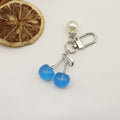 Metal 3D Cherry Fruit Keychain Cute Bag Charm Gift view 11