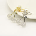 Metal 3D Cherry Fruit Keychain Cute Bag Charm Gift view 3