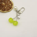 Metal 3D Cherry Fruit Keychain Cute Bag Charm Gift view 12