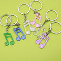 Acrylic Musical Note Keychain Bag Charm Gift view 1