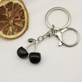Metal Cherry Pearl Keychain Cute Bag Charm Gift view 6