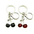 Metal Cherry Pearl Keychain Cute Bag Charm Gift view 5
