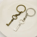 Metal Lock Key Keychain Bag Charm for Keys and Gifts view 3