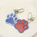 Acrylic Cat Paw Print Keychain Bag Charm Gift view 3